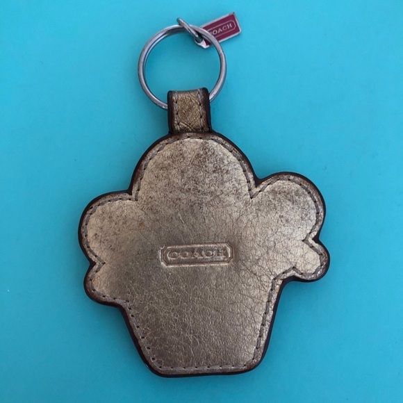 Coach Yellow Cupcake Keychain - Picture 2 of 5
